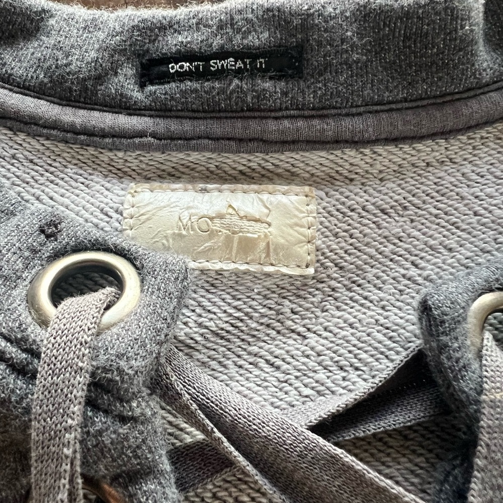 MOTHER Gray V-Neck Sweater - Picture 6 of 6